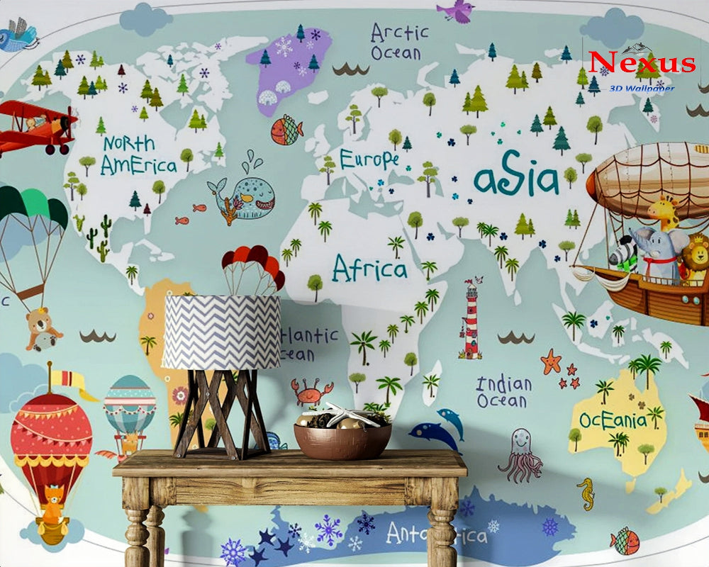 3D Map Wallpaper